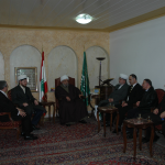Встреча с лидером шиитской общины в Ливане шейхом Абдель Амиром Каббаланом.