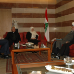 Встреча с министром образования ЛР Бахией аль-Харири