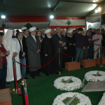 У могилы экс-премьера Ливана Рафика аль-Харири