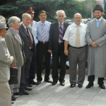 коллективное фото с послом РФ в Киргизии