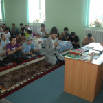 На лекции у Ильяса-хаджи в Бишкеке