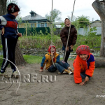 Дети-мишари в селе Пошатово
