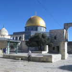 Мечеть Куббат ас-Сахра у Западной стены в Иерусалиме