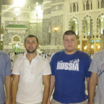 Сотрудники ДУМНО в мечети аль-Харам, г. Мекка