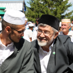 Умар-хазрат Идрисов и имам первой Соборной мечети в селе Сафаджай Ильхам-хазрат Аллямов