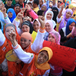 Филиппинские мусульмане протестуют против антиисламского видео, 17 сентября 2012 года /AFP/