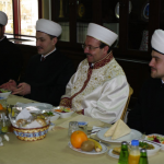 Торжественный обед в честь гостей из России.